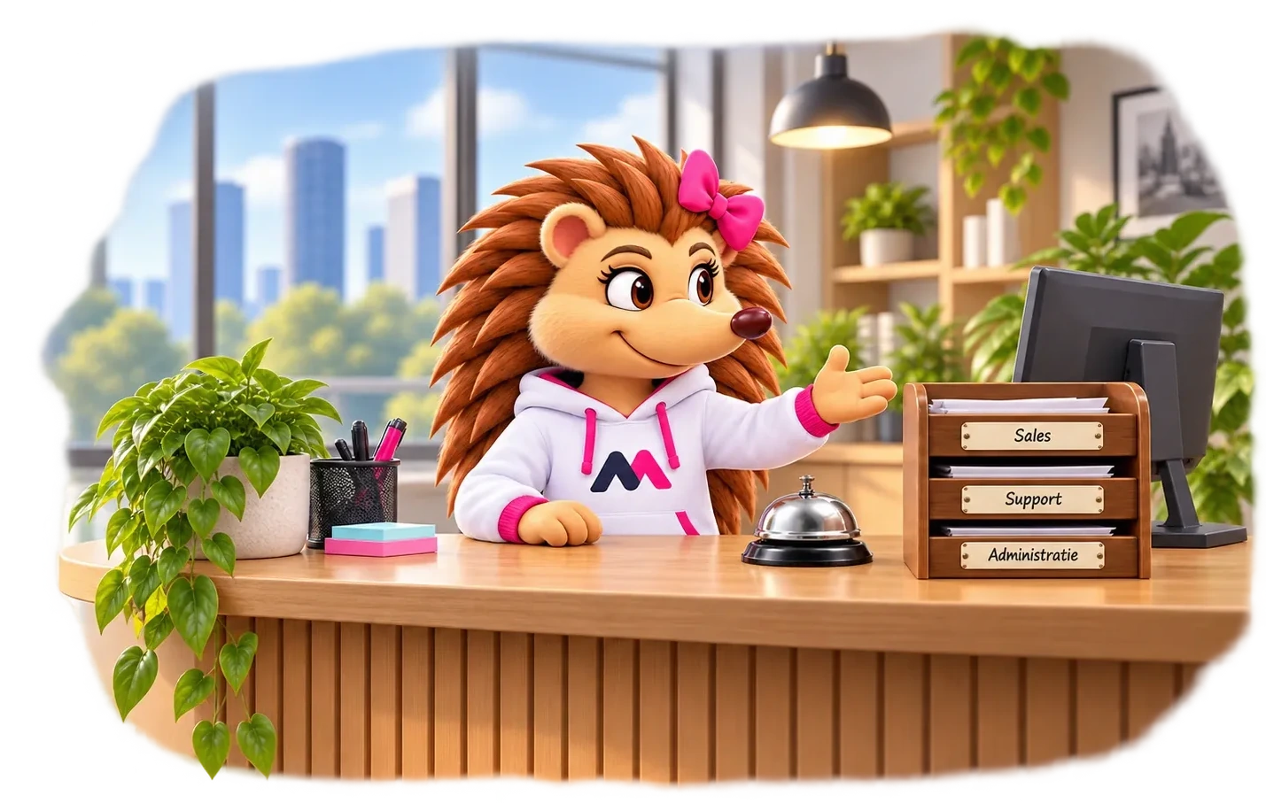 Maenda Media mascotte